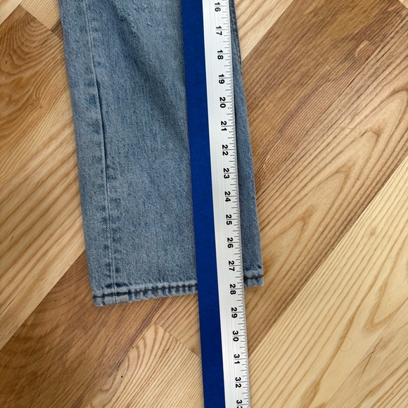 Denim Forum Aritzia The Joni High Rise Loose Button Fly Jeans Size 25 Inseam 28” - Picture 9 of 11